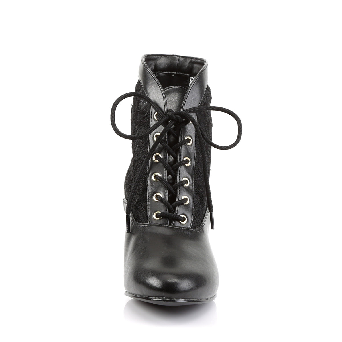 DAME-05 Funtasma Black Pu-Lace Women's Boots (Sexy Shoes)