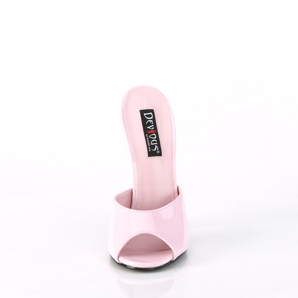 DOMINA-101 Devious B Pink Patent Single Soles (Sexy Shoes)