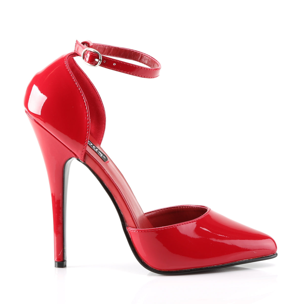 DOMINA-402 Devious Red Patent Single Soles (Sexy Shoes)