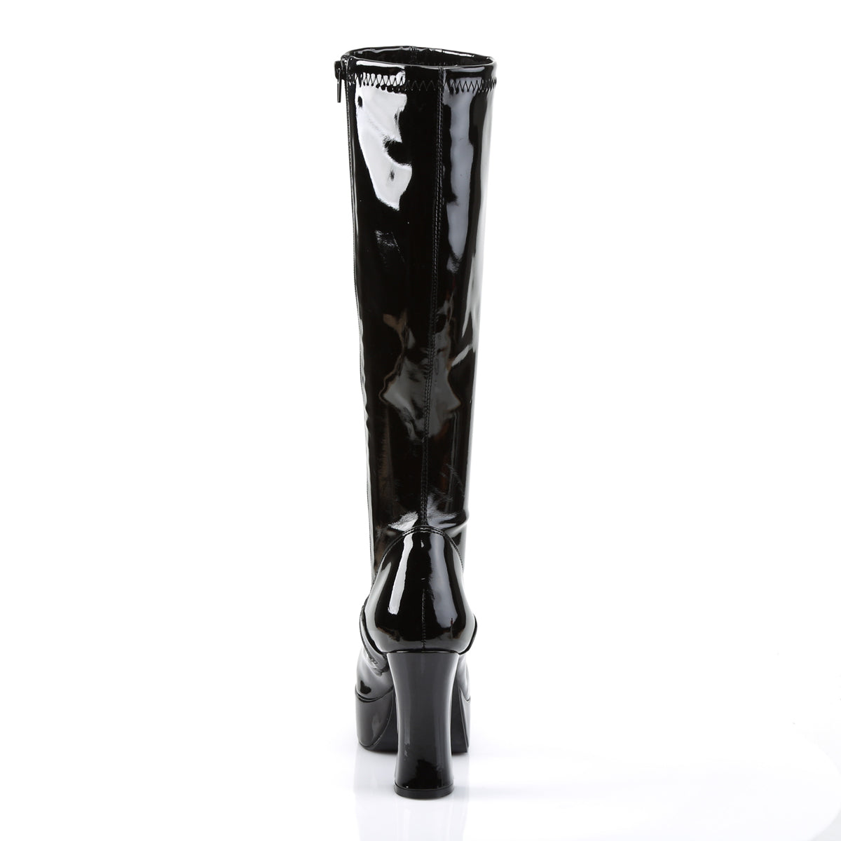 EXOTICA-2000 Funtasma Black Stretch Patent Women's Boots (Sexy Shoes)