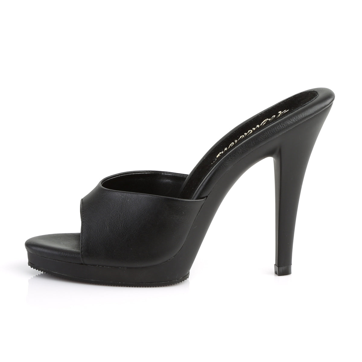 FLAIR-401-2 Fabulicious Black Pu/Black Shoes (Sexy Shoes)