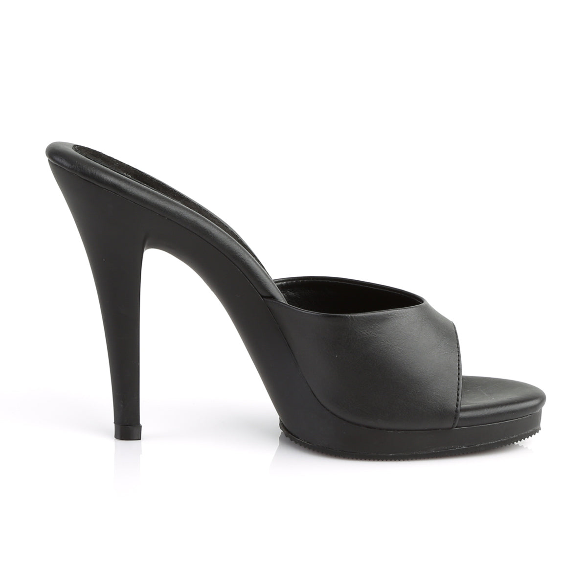 FLAIR-401-2 Fabulicious Black Pu/Black Shoes (Sexy Shoes)