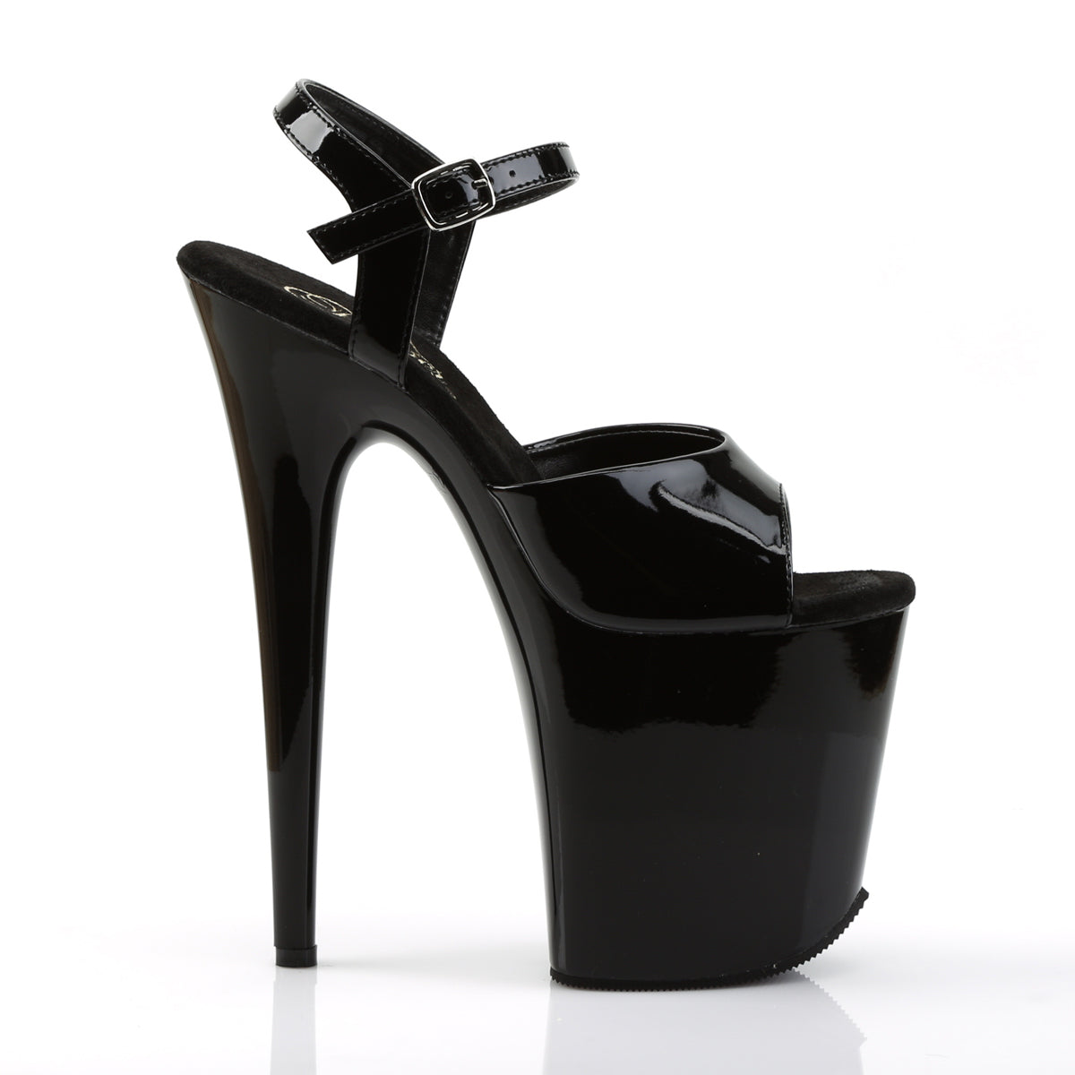 FLAMINGO-809 Pleaser Black Patent Platform Shoes (Sexy Shoes)