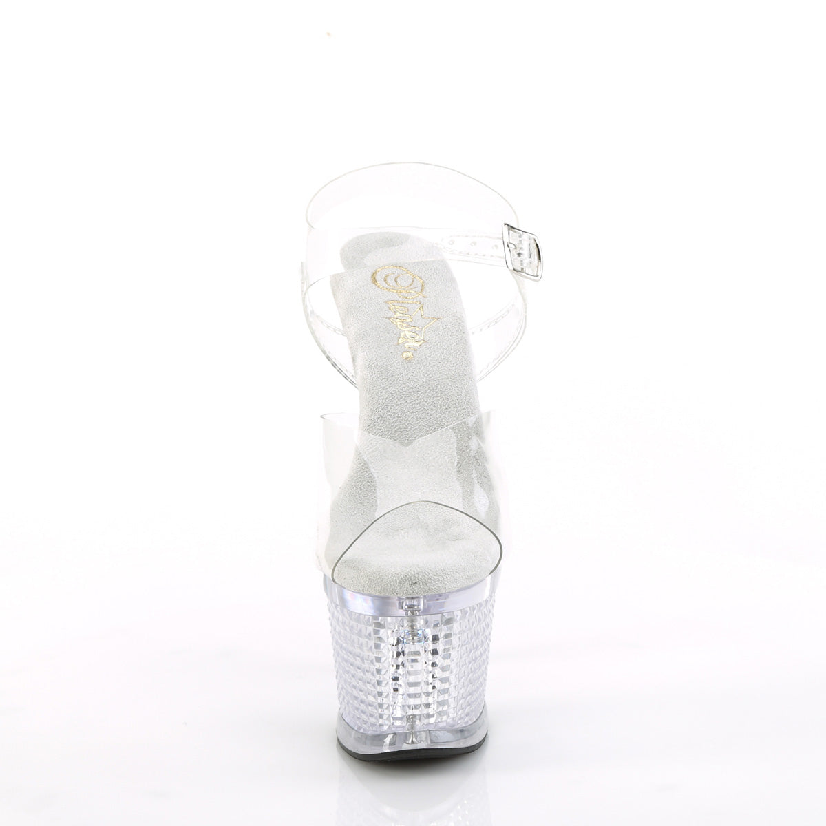 FLASHDANCE-708SPEC Pleaser Clear Transparent Platform Shoes (Sexy Shoes)