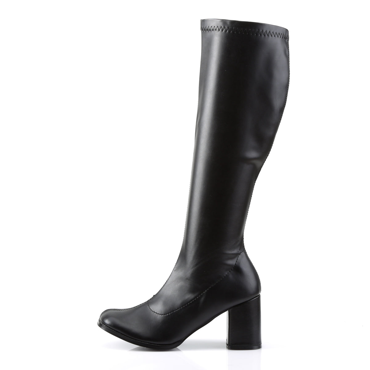 GOGO-300 Funtasma Black Stretch Pu Women's Boots (Sexy Shoes)