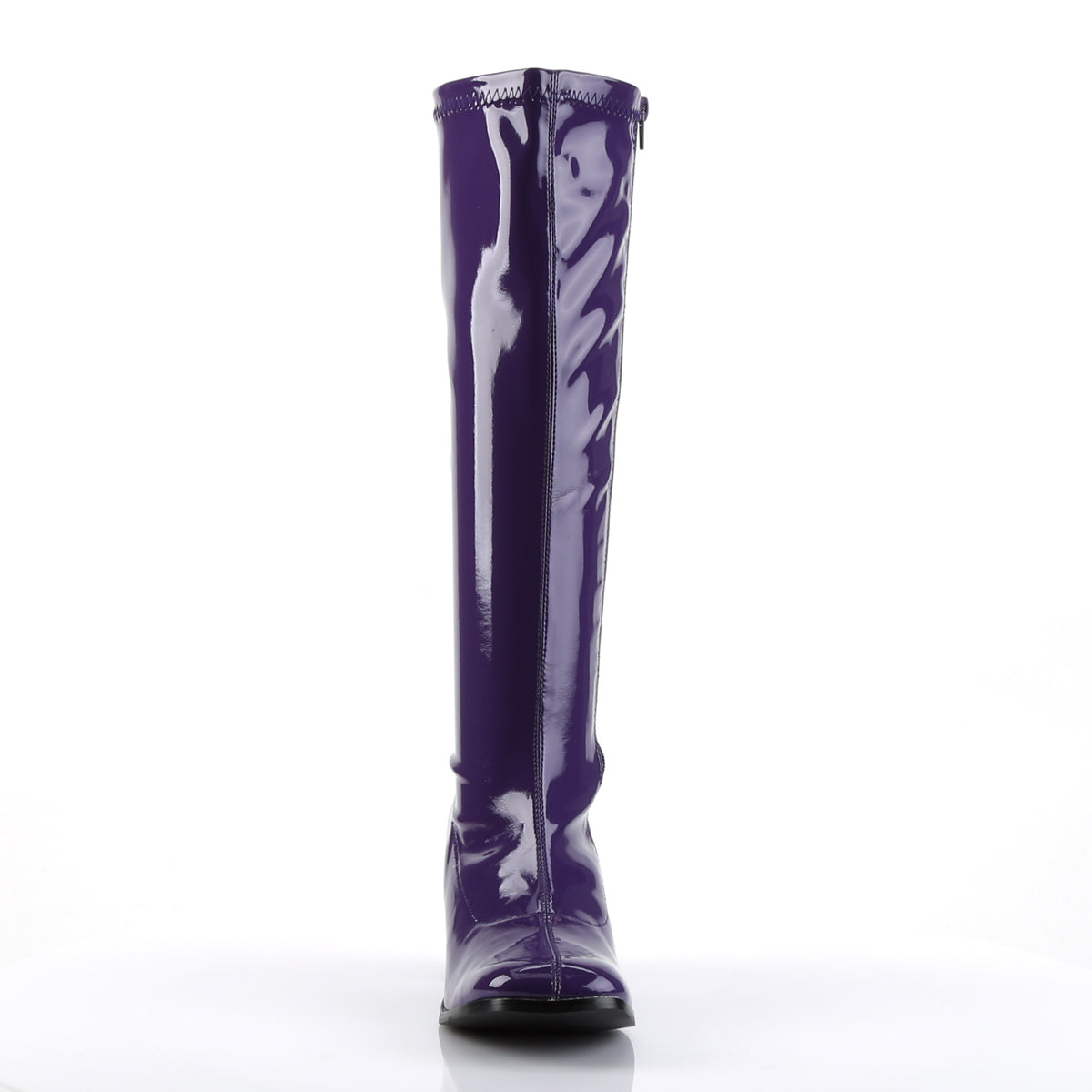 GOGO-300 Funtasma Purple Stretch Patent Women's Boots (Sexy Shoes)