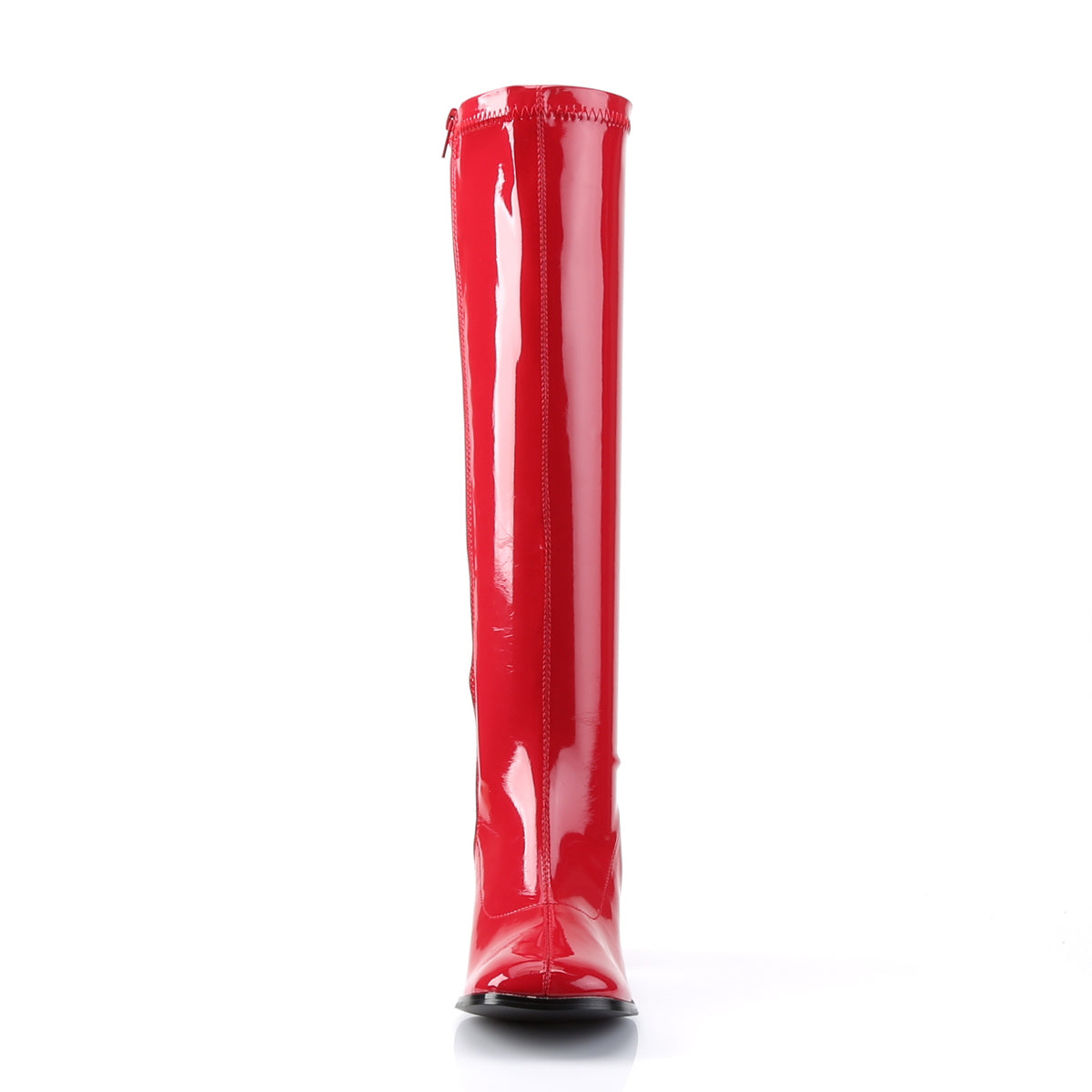 GOGO-300 Funtasma Red Stretch Patent Women's Boots (Sexy Shoes)