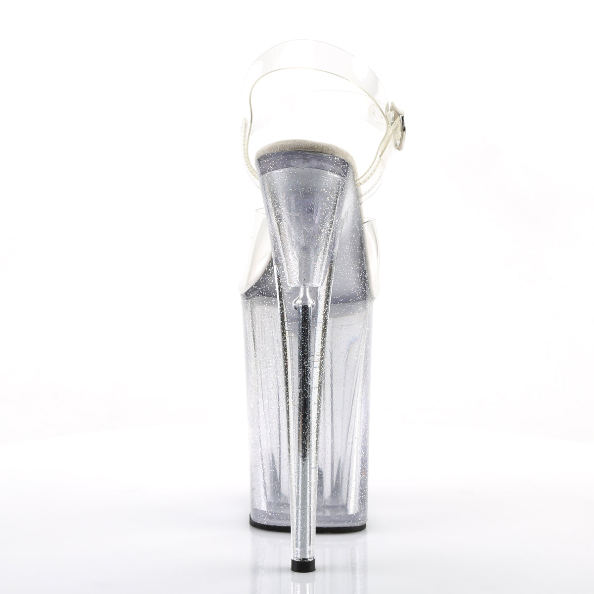 INFINITY-908MG Pleaser Clear Transparent Platform Shoes (Sexy Shoes)