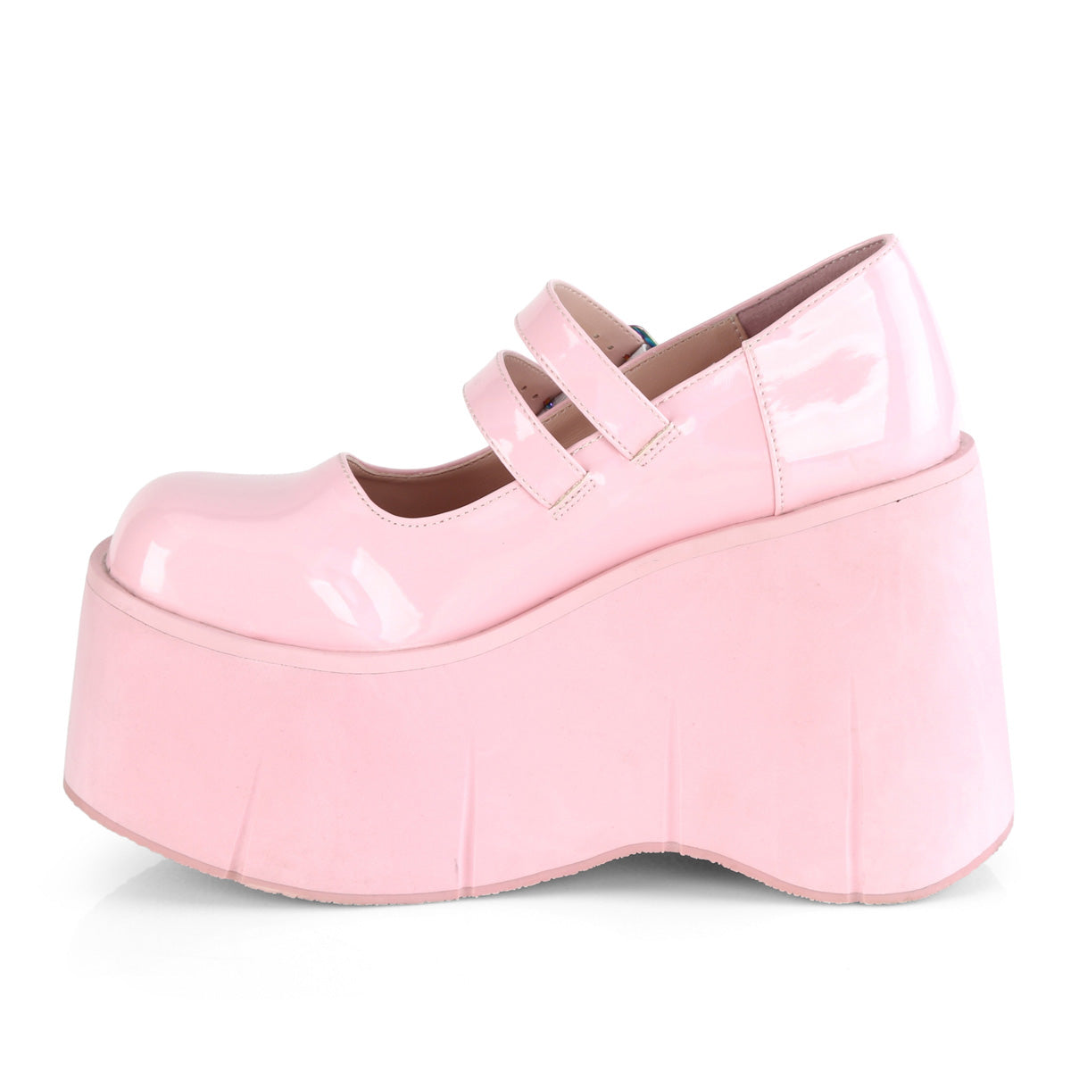 KERA-08 Demonia B Pink Hologram Women's Heels & Platform Shoes (Alternative Footwear)