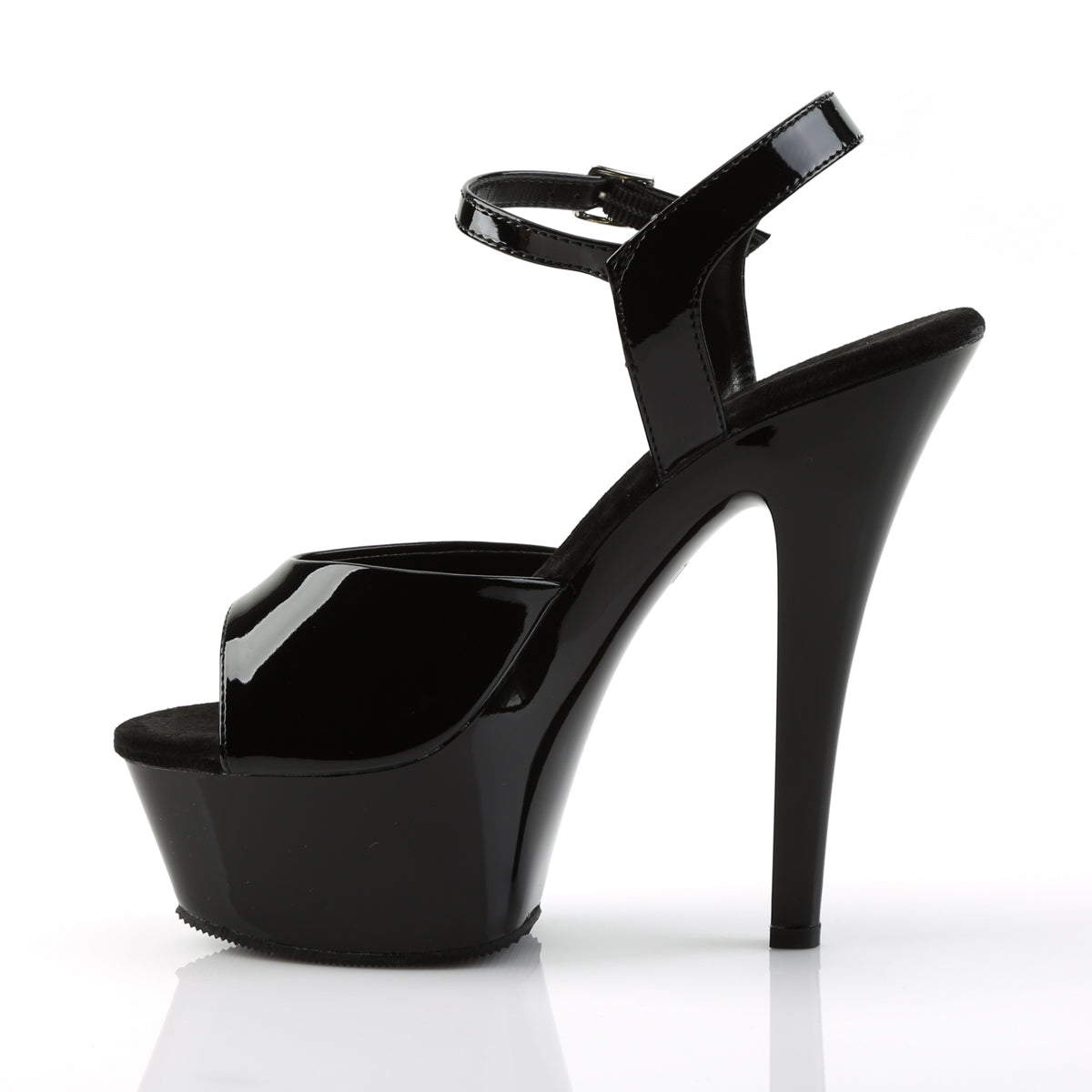 KISS-209 Pleaser Black Patent Platform Shoes (Sexy Shoes)