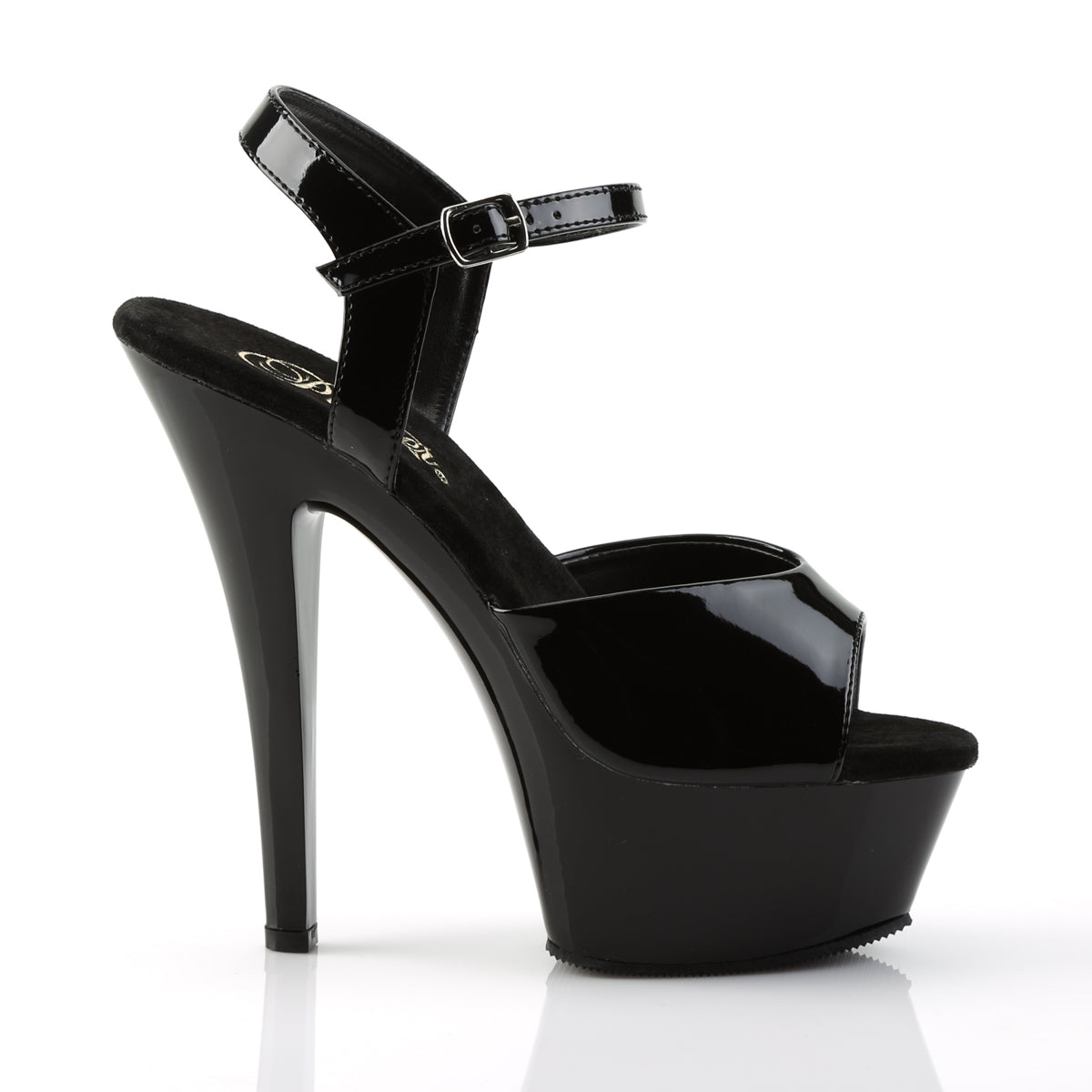 KISS-209 Pleaser Black Patent Platform Shoes (Sexy Shoes)