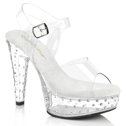 MARTINI-508SDT Fabulicious Clear Transparent Shoes (Sexy Shoes)