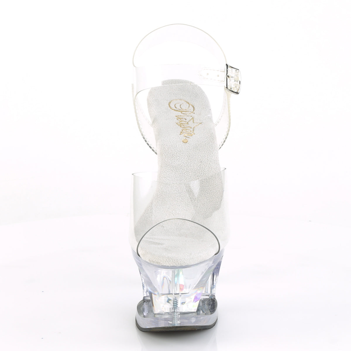 MOON-708DIA Pleaser Clear Transparent Platform Shoes (Sexy Shoes)