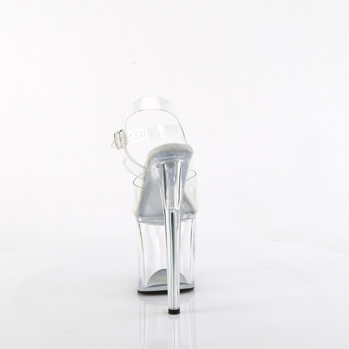 NAUGHTY-808 Pleaser Clear Transparent Platform Shoes (Sexy Shoes)