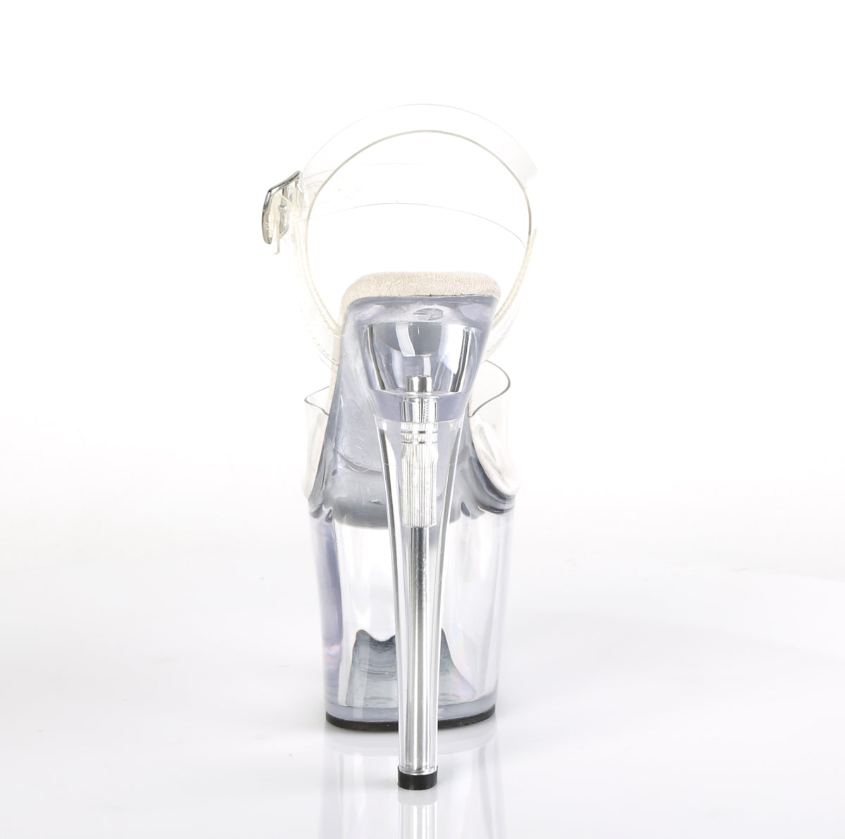 RADIANT-708 Pleaser Clear Transparent Platform Shoes (Sexy Shoes)