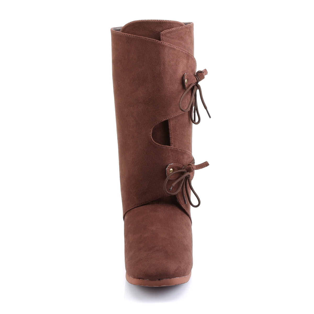 RENAISSANCE-100 Cosplay Funtasma Men's Boots Brown Microfiber