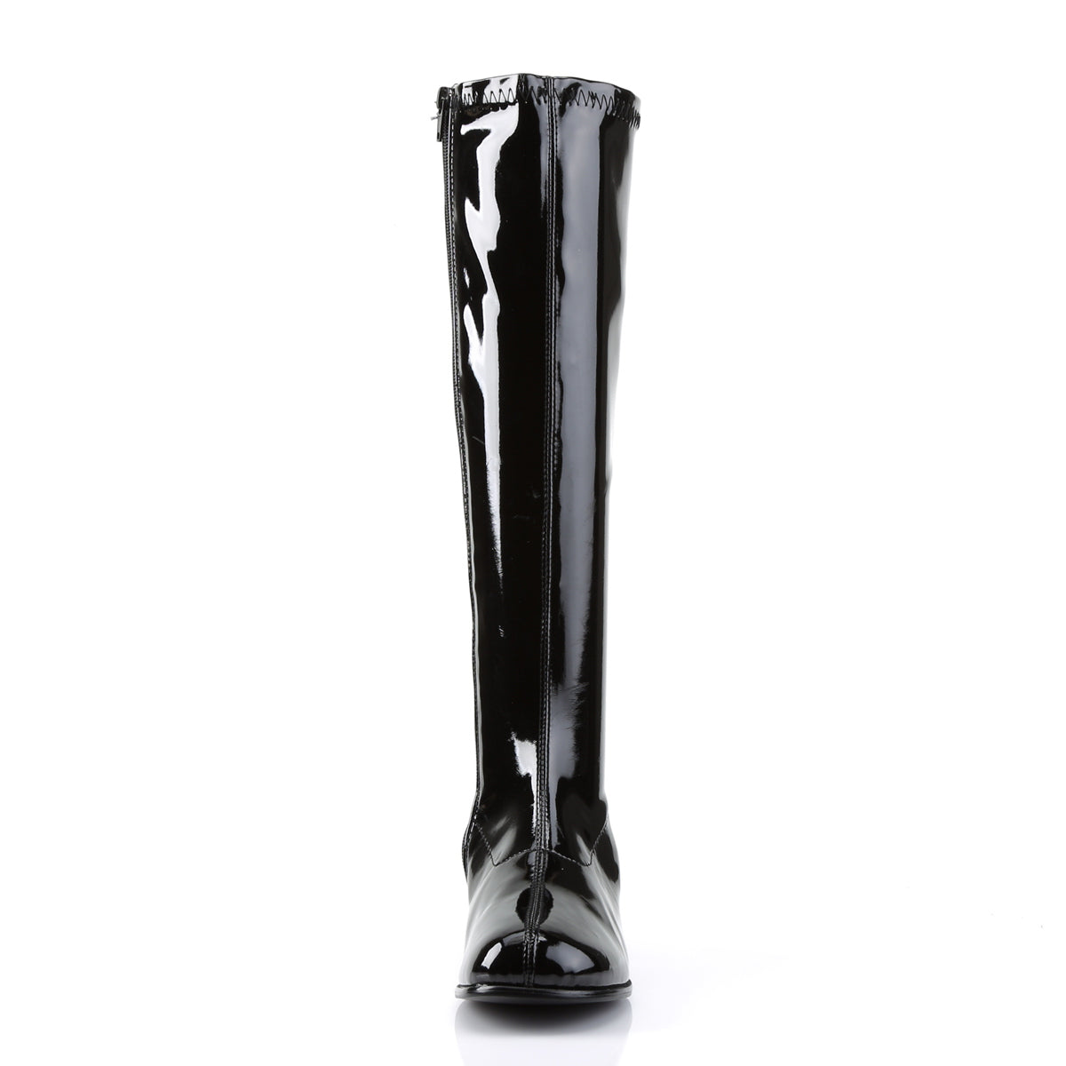 RETRO-300 Funtasma Black Stretch Patent Women's Boots (Sexy Shoes)