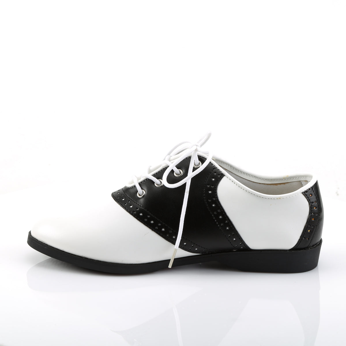 SADDLE-50 Funtasma Black-White Pu Women's Shoes (Sexy Shoes)