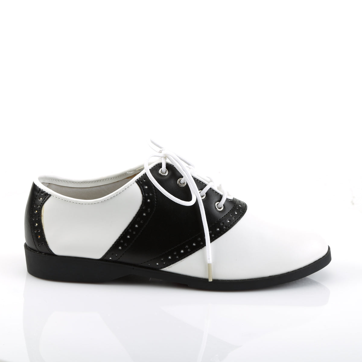 SADDLE-50 Funtasma Black-White Pu Women's Shoes (Sexy Shoes)