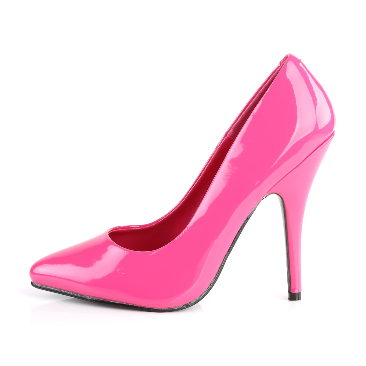 SEDUCE-420 Pleaser H Pink Patent Single Sole Shoes (Sexy Shoes)