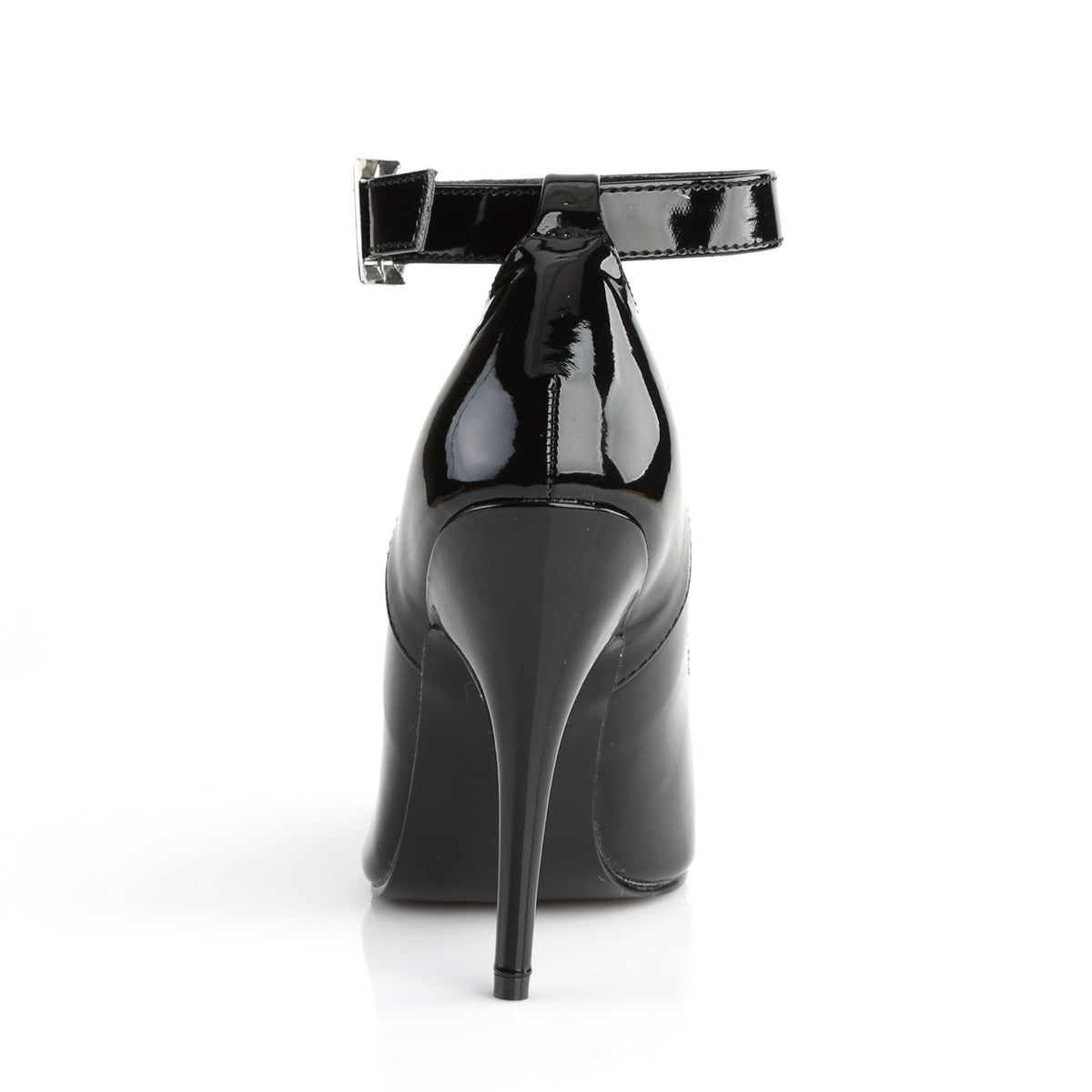 SEDUCE-431 Pleaser Black Patent Single Sole Shoes (Sexy Shoes)