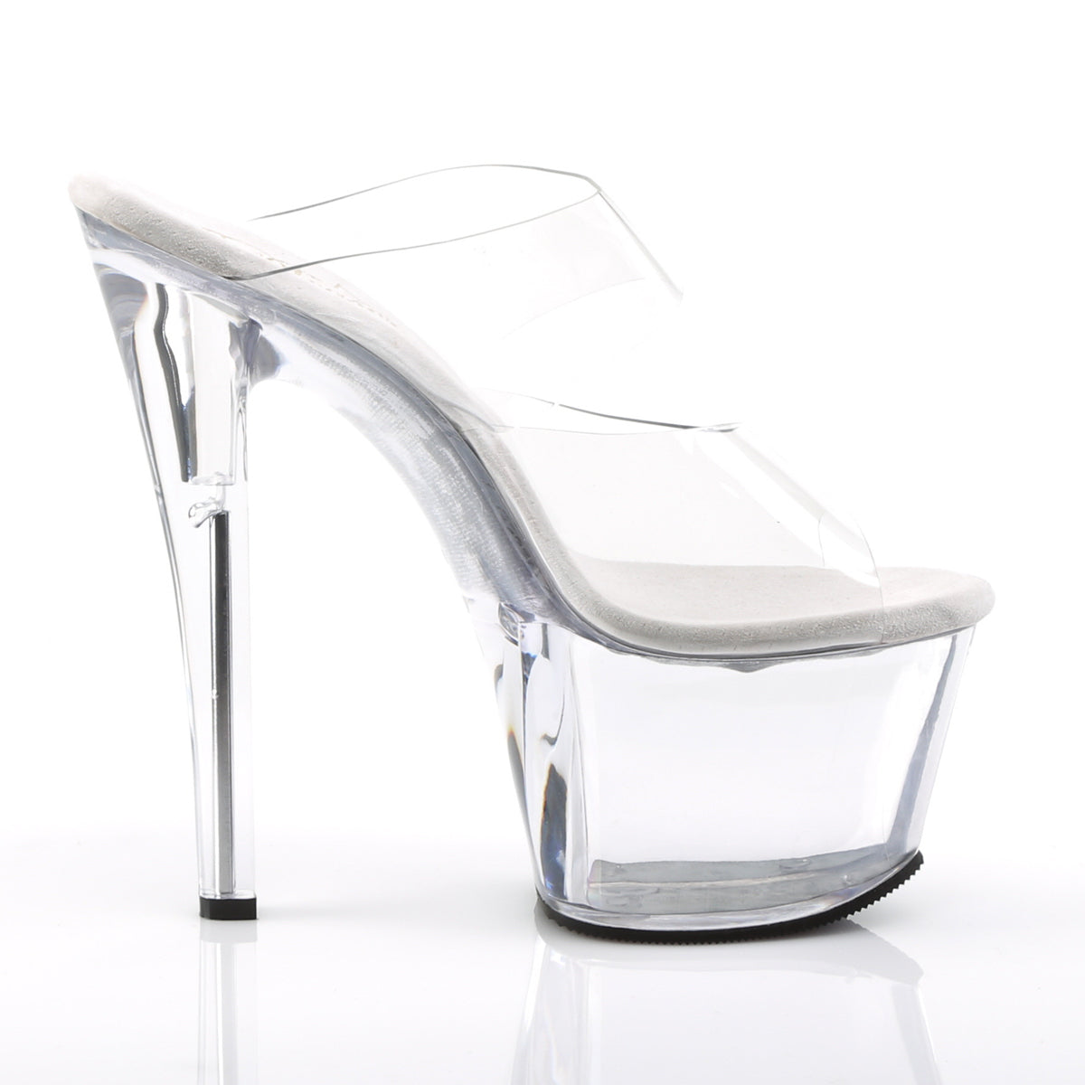 SKY-302 Pleaser Clear Transparent Platform Shoes (Sexy Shoes)