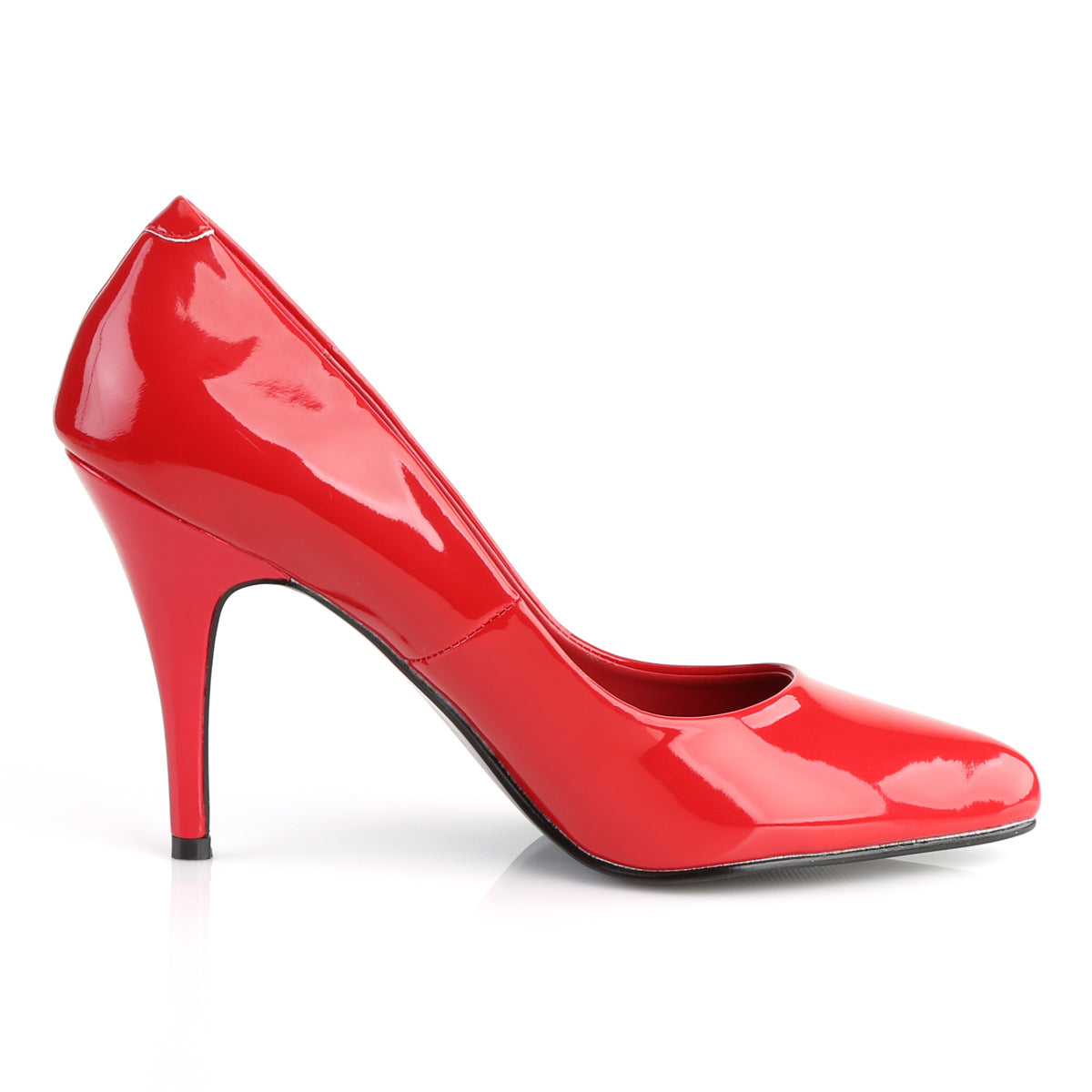 VANITY-420 Pleaser Red Patent Single Sole Shoes (Sexy Shoes)