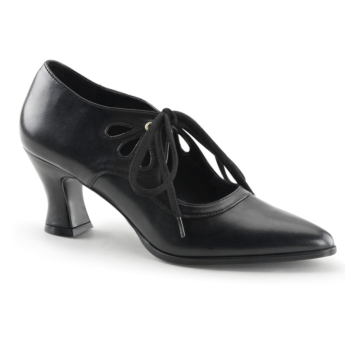 VICTORIAN-03 Fancy Dress Costume Funtasma Women's Shoes Blk Pu