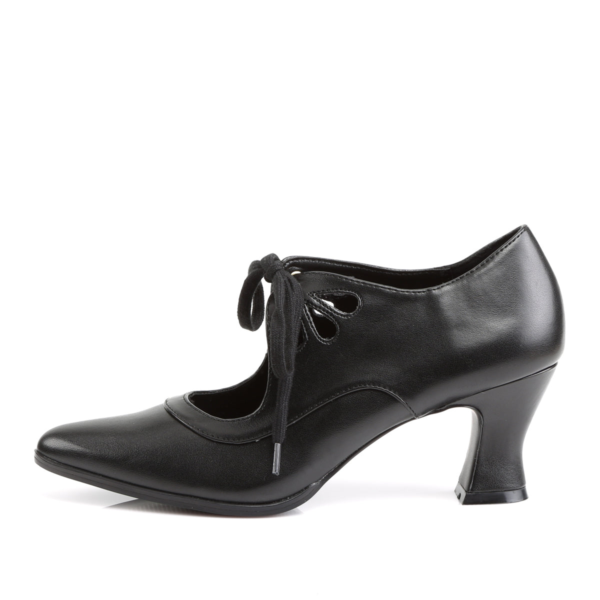 VICTORIAN-03 Funtasma Black Pu Women's Shoes (Sexy Shoes)