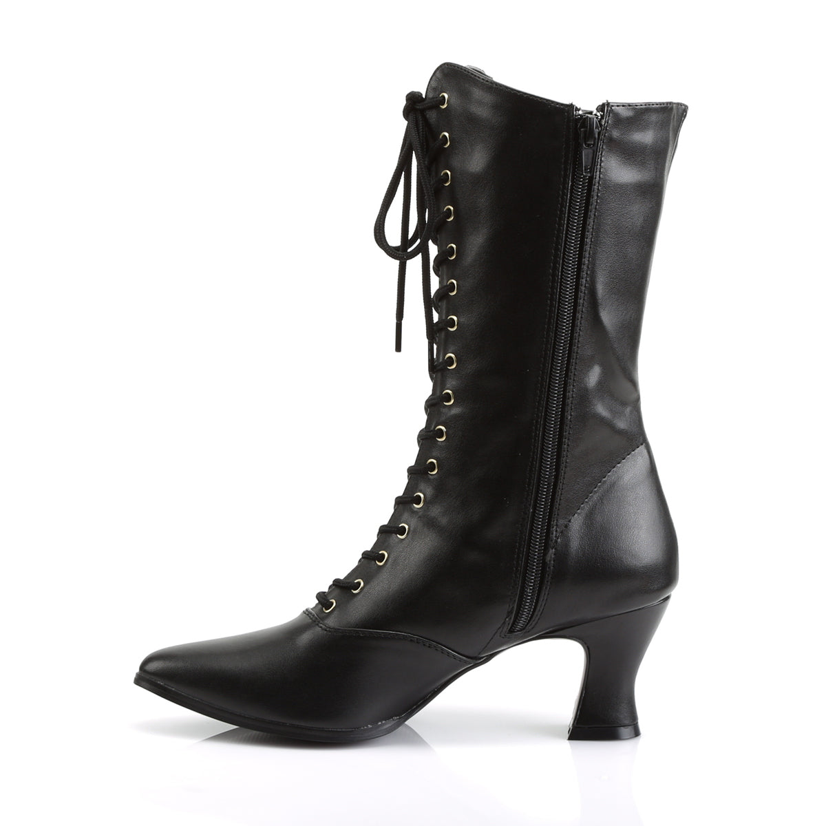 VICTORIAN-120 Funtasma Black Pu Women's Boots (Sexy Shoes)