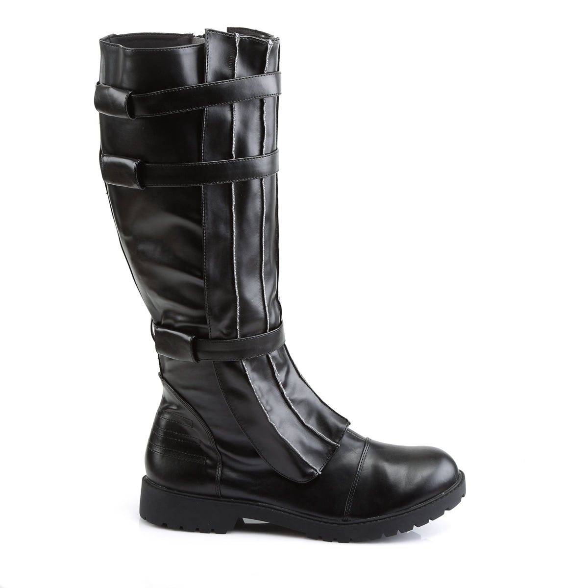 WALKER-130 Cosplay Funtasma Men's Boots Black Pu