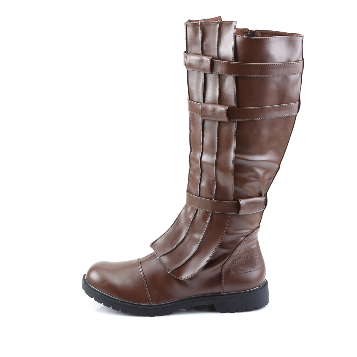 WALKER-130 Cosplay Funtasma Men's Boots Brown Pu