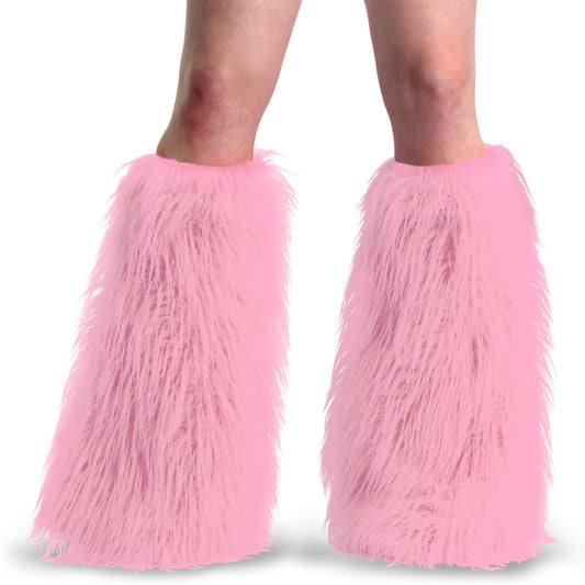 YETI-08 Alternative Footwear Demonia Clothing B. Pink Faux Fur